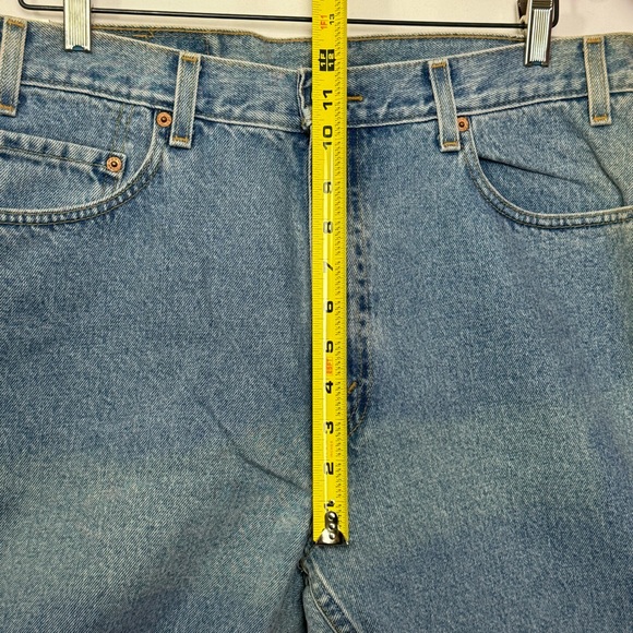 NWT Levi’s 505 Regular Fit Straight Leg “Factory Irregular” See Pictures 36 x 30 - Picture 8 of 9